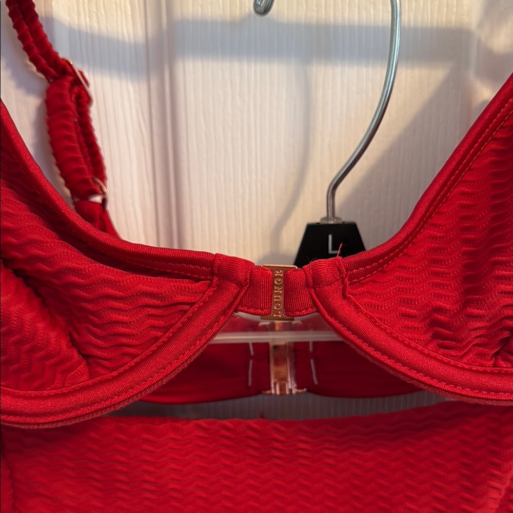 Lounge Red Bikini Set - Picture 3 of 6